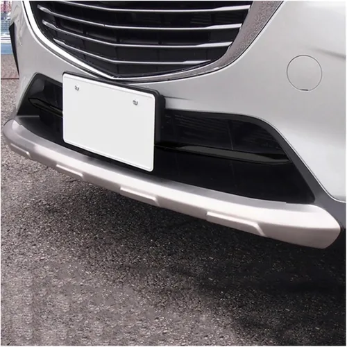 Vista 3 de Protector de parachoques delantero y trasero de acero inoxidable compatible con Mazda CX-3 CX3 2015 2016 2017 2018 (color : parachoques delantero)