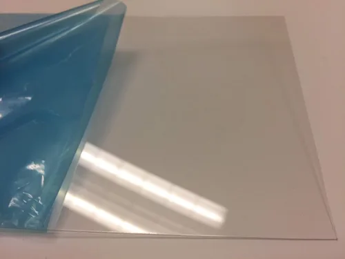 Vista 2 de Hoja de plástico transparente de 3 Petg 24 "x 24" X 0.020