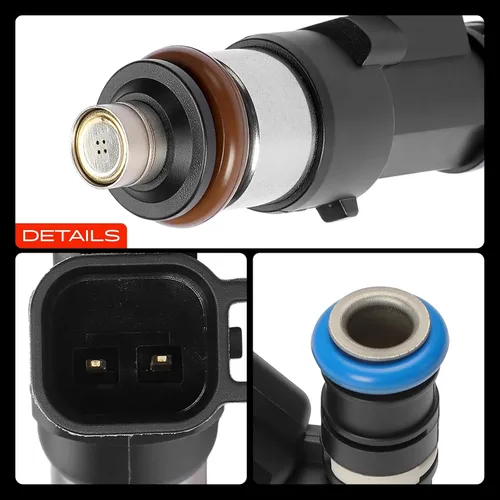 Vista 9 de Inyectores de combustible A-Premium compatibles con Ford, Mercury Para Ford Explorer, Explorer Sport Trac y Mercury Mountaineer 2005 V6 4.0L