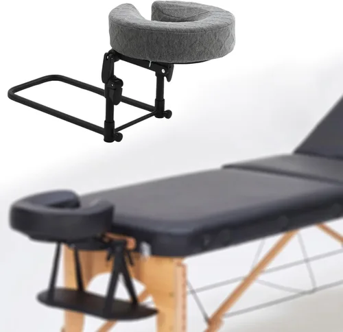 Vista 5 de Generic Kit with Mattress, Prone Pillow for Recovery After Eye Surgery, Adjustable Facial Support Cushion for The Salon, Gray