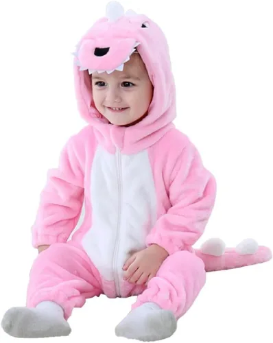 Vista 8 de Disfraz de bebé de Halloween para niños pequeños, rómper, mameluco para niños o niñas, ropa de animales, de 2 a 36 meses