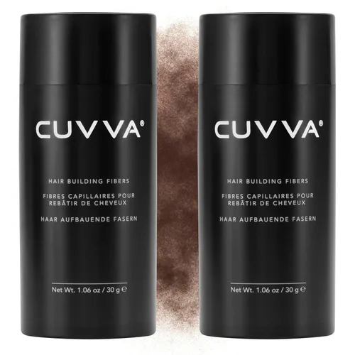 Vista 28 de CUVVA Fibras capilares para adelgazar el cabello, corrector de pérdida de cabello con queratina, cabello más grueso en 15 segundos, botella de 0.87
