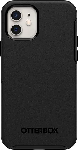 Vista 2 de OtterBox Symmetry - Funda con MagSafe para iPhone 12 Mini (solamente), embalaje no minorista, color negro