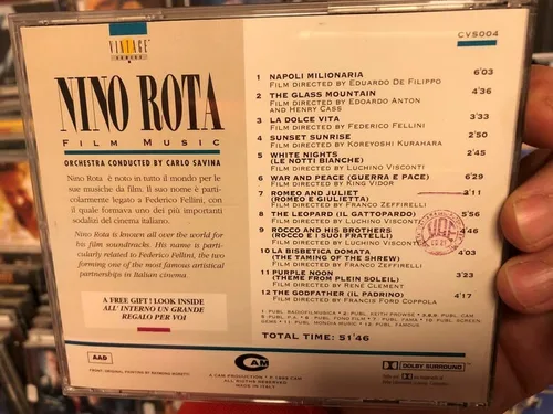 Vista 2 de Nino Rota Film Music