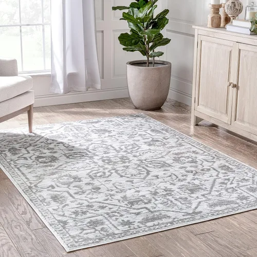 Vista 41 de Well Woven - Alfombra tejida estilo vintage con diseño de medallón, 68 x 120 cm