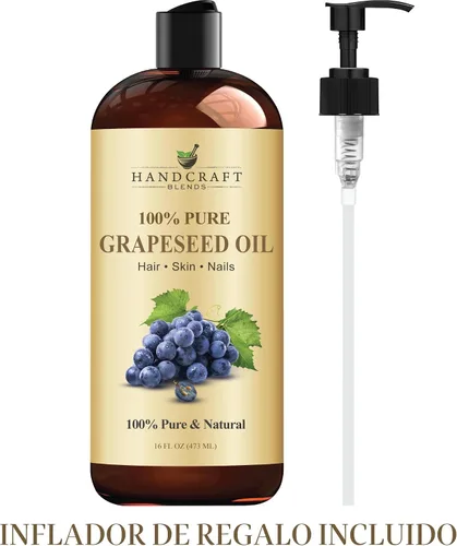 Vista 7 de Handcraft Blends - Aceite de semilla de uva - 16 onzas líquidas