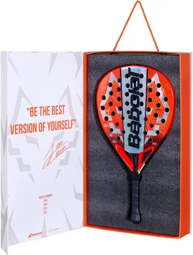 Vista 5 de Babolat Viper Juan Lebron 3.0 Pala de pádel (naranja/negro)