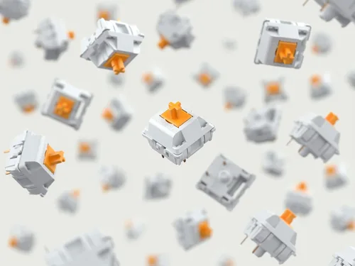 Vista 7 de Glorious Panda Switch (interruptores con cuerpo) - 36 interruptores de 3 pines montados en placa para teclado - Interruptores mecánicos de teclado