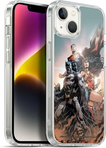 Vista 98 de Head Case Designs Funda de gel con licencia oficial de la Liga de la Justicia DC Comics #10 Darkseid War Comic Book Cover