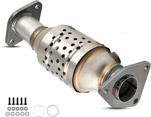 Vista 71 de PHILTOP Convertidor Catalítico de Ajuste Directo para Murano 2009 2010 2011 2012 2013 2014 3.5L, Cáscara de Acero Inoxidable Aluminio 203-1010