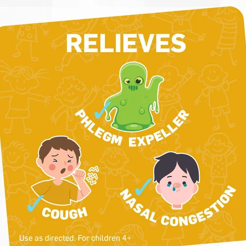 Vista 3 de TUKOL Honey Medicina para la tos para niños, alivio de la congestión del pecho, 4 onzas líquidas Cough and Congestion Medicine for Cough, Cough