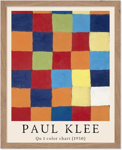 Vista 71 de Poster Master Póster vintage de Paul Klee – Impresión retro de cómicos – Arte de dibujo – Arte abstracto – Regalo para hombres y mujeres – Estilo-09