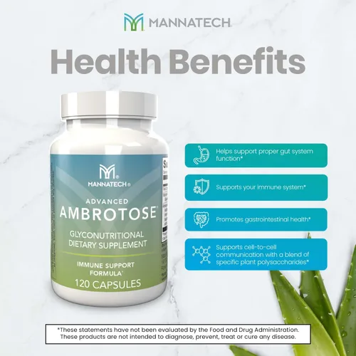 Vista 5 de Mannatech - Advanced Ambrotose® - 120 Cápsulas