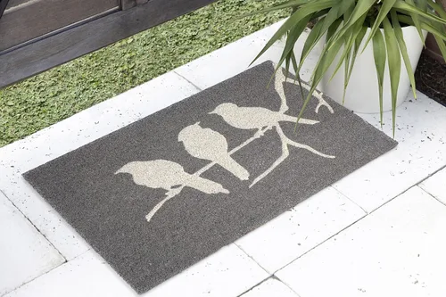 Vista 2 de Fab Habitat Tapete tejido a mano Tapete de entrada para patio, puerta de entrada Decorativo para todas las estaciones