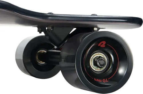 Vista 7 de Retrospec Rift Drop-Through Longboard Skateboard Complete Canadian Maple Wood Cruiser w/Drop-Through Trucks for Commuting, Cruising, Carving &