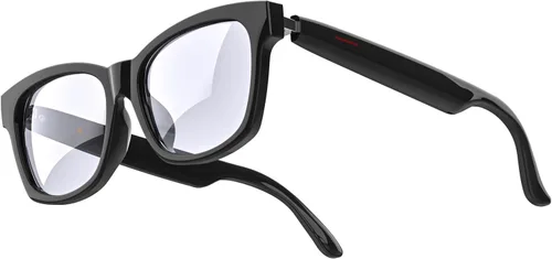 Vista 10 de Xmenha Gafas de sol inteligentes Bluetooth para hombres con altavoces, Bluetooth lentes inteligentes con dientes azules, audio con luz azul, gafas