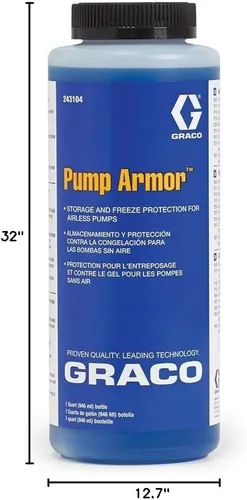 Vista 6 de Graco 243104 Pump Armor líquido protector para bombas, 1 cuarto, 243104