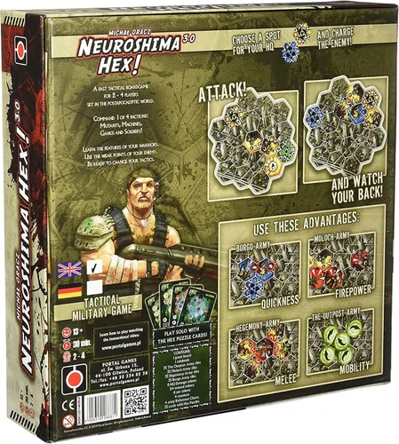 Vista 2 de Neuroshima Hex 3.0 Juego de mesa