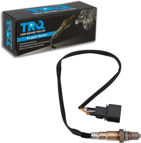 Vista 306 de TRQ Sensor de Oxígeno O2 de 4 Hilos de Banda Estrecha Compatible con VW Atlas 2.0L 2018-21, VW GTI 2.0L 2016-18, Audi A3 Quattro 2.0L 2015-18, VW
