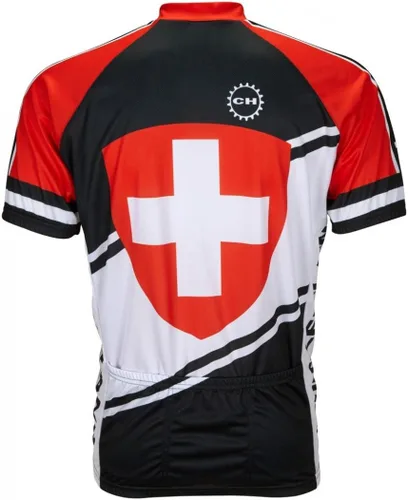 Vista 2 de Camiseta de ciclismo Suiza
