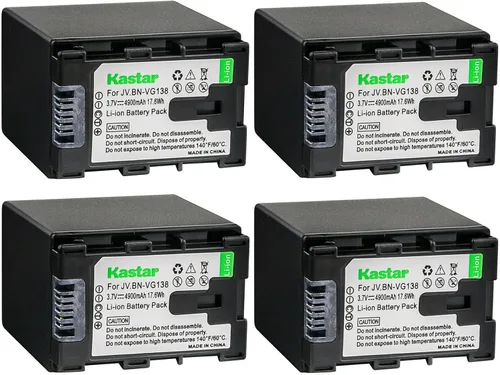 Vista 6 de Kastar BN-VG138 - Batería de repuesto para JVC GZ-HM860 GZ-HM870 GZ-HM880 GZ-HM890 GZ-HM960 GZ-HM965 GZ-HM970 GZ-HM980 GZ-HM990 GZ-MG680 GZ-MG7