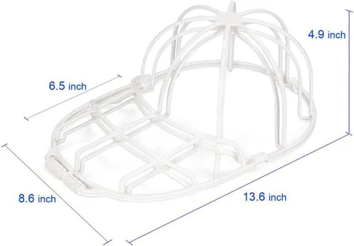 Vista 7 de Magik 4-8 piezas de marco de plástico resistente jaula de béisbol tapa de béisbol limpiador soporte protector (4, blanco)