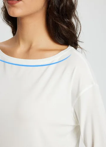Vista 2 de baleaf Camisetas de entrenamiento de manga larga para mujer, ajuste holgado, secado rápido, atlético, suave