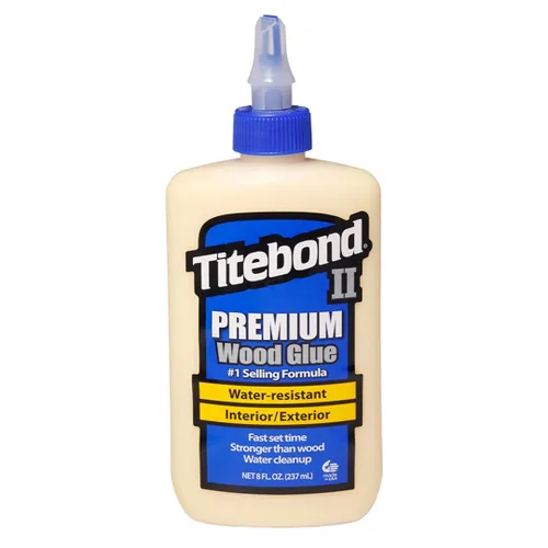 Vista 11 de Titebond II Premuim - Pegamento para madera color crema, 16 oz.
