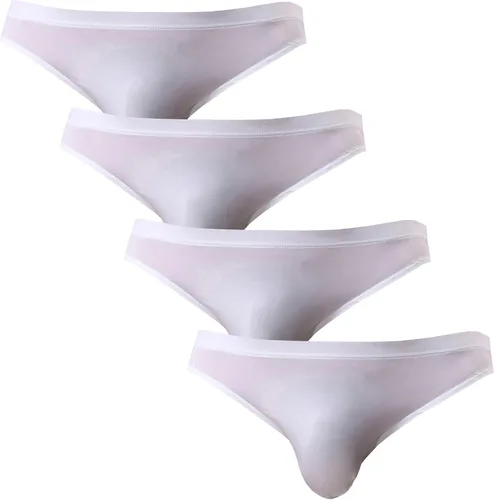 Vista 7 de WINDAY Calzoncillos de hombre Transpirable Hielo Seda Triángulo Bikinis y Escritos N04