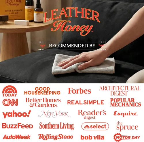 Vista 9 de Paño de aplicación de cuero que no genera pelusa - perfecto para utilizar con los mejores productos acondicionadores de cuero, desde 1968