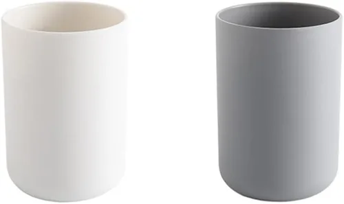 Vista 4 de Soporte para cepillo de dientes estilo japonés, accesorios de baño, soporte para pasta de dientes, vaso de brochas de maquillaje, soporte