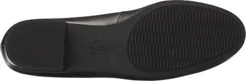 Vista 3 de Trotters Monarch mocasín sin cordones para mujer, negro