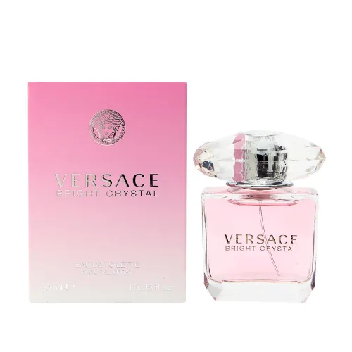 Vista 5 de Versace Bright Crystal Eau de Toilette en aerosol, 3 onzas líquidas
