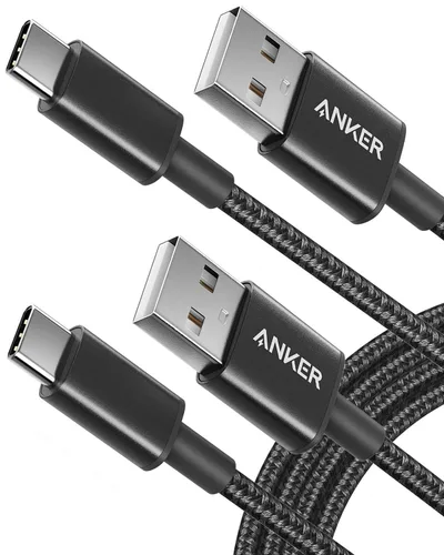 Vista 10 de Anker Cable de USB a USB C, cable de carga de USB A a USB C para Samsung Galaxy S10 o S10+, LG V30, Beats Fit Pro y más (USB 2.0), color negro