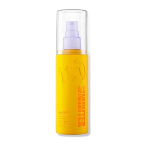 Vista 12 de Urban Decay All Nighter - Spray Fijador de Maquillaje Impermeable de Viaje, Acabado de Brillo Piel de Cristal, Hasta 24 Horas de Uso, Niebla Facial