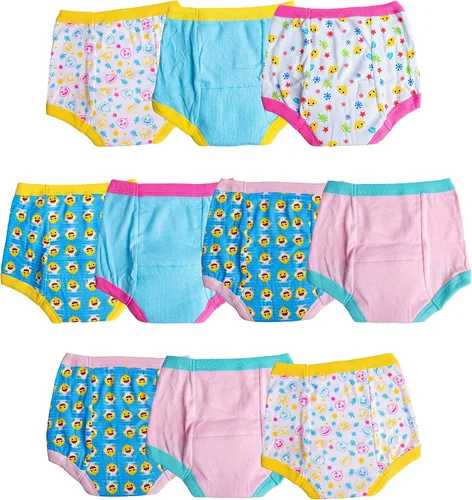 Vista 2 de Baby Shark Training Pant Multipacks with Success Tracking Chart & Stickers, Sizes 18m, 2t, 3t, 4t