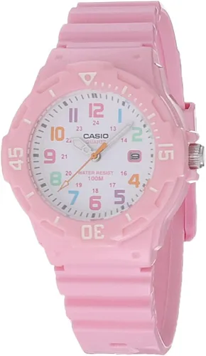 Vista 12 de Casio MDV106 Series Unisex Analog Watch 200M WR Stainless Steel Case Resin Band 2 Hand Analog (HR, Min, SEC) Date Display Screw Down