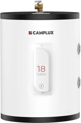 Vista 9 de CAMPLUX - Calentador de agua eléctrico de tanque de 10 galones, calentador de agua caliente de punto de uso (ME100B) 120 V 1500 W, más fácil de usar