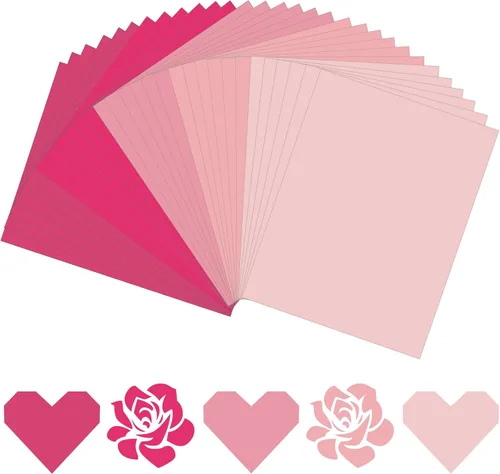 Vista 8 de JULBEAR 30 hojas de cartulina de colores del día de San Patricio 5 colores 180 g/m² 8.5x11 pulgadas, cartulina verde surtida para tarjetas DIY