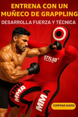 Vista 4 de Un-Filled Grappling Dummy Wrestling Dummy Jiu Jitsu Dummy for BJJ MMA Judo Karate Practice Adult Kids Rojo