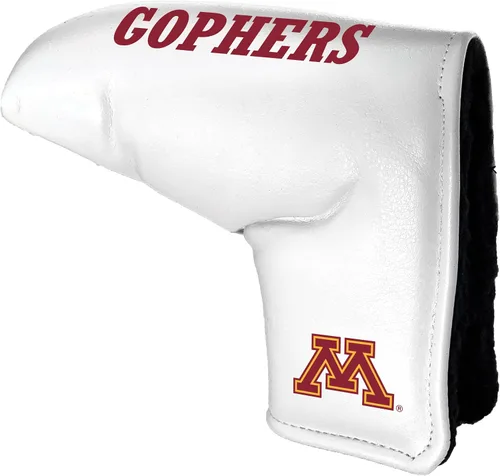 Vista 45 de Team Golf NCAA Team Golf NCAA Tour Blade Putter Cover (blanca), se adapta a la mayoría de putters de cuchilla, Scotty Cameron, Taylormade, Odyssey