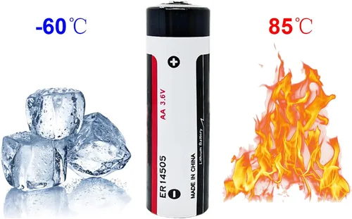 Vista 4 de WEIMAA - Paquete de 5 baterías de litio ER14505 3.6V 2700mAh LS14505 AA baterías de litio con conector 2.0