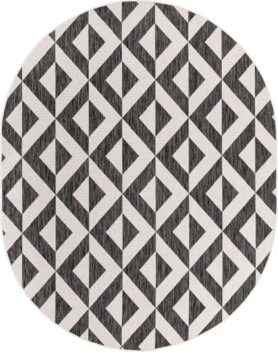 Vista 17 de Unique Loom Jill Zarin Outdoor Collection - Alfombra rectangular (2 pies 2 pulgadas x 3 pies 1 pulgadas, rectangular, beige y marrón)