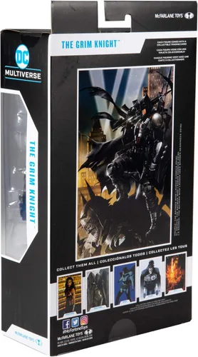 Vista 9 de McFarlane Toys DC Multiverse Dark Nights: Metal The Grim Knight - Figura de acción de 7 pulgadas, multicolor (15412-2)