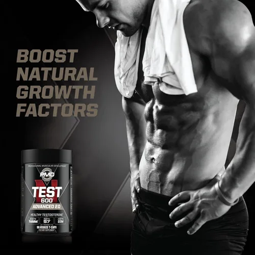 Vista 6 de PMD Sports N-Test 600 Advanced Nitric Oxide Booster para hombres – con testofeno clínicamente estudiado – Músculo magro y ganancias de fuerza