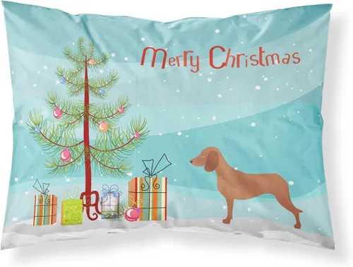 Vista 75 de Caroline's Treasures BB8334PILLOWCASE AIDI Atlas Mountain Dog - Funda de almohada estándar, color azul, ligera, súper suave, de fácil cuidado