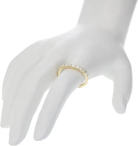 Vista 5 de Vir Jewels 12 cttw Certified I1-I2 Diamond Wedding Band 14K Yellow Gold 9 Stones