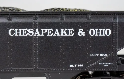 Vista 3 de Bachmann Industries 40' Quad Hopper & O # 71511 (escala HO)