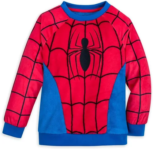 Vista 2 de Marvel Conjunto de pijama y almohada Spider-Man para niños, Multicolor