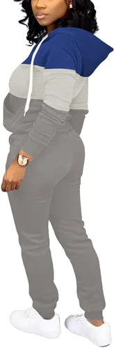 Vista 4 de Nimsruc Trajes de dos piezas para mujer trajes de correr casuales